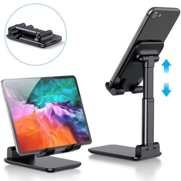 Folding Phone Holder - Black - Image 5